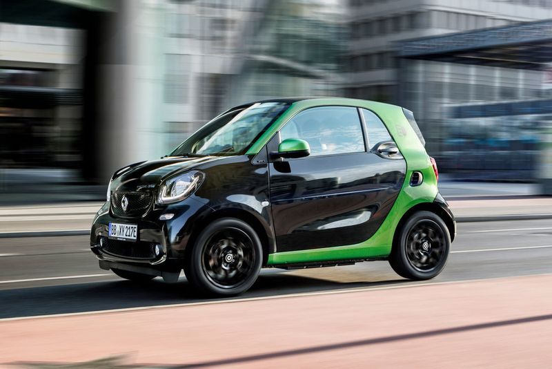 Smart Fortwo Electric Drive, 116 Gramm CO2 pro Kilometer, (Daimler)