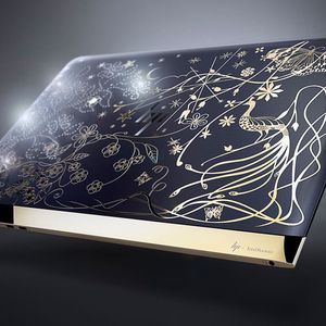 Das vom Designer Tord Boontje entworfene Notebook...