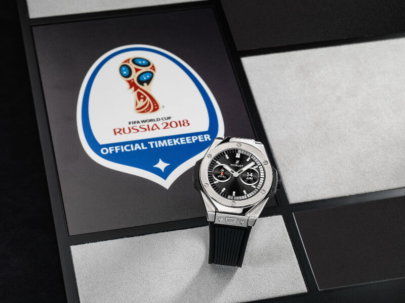 Sie ist die offizielle Uhr der Fußball-WM 2018. (Hublot)