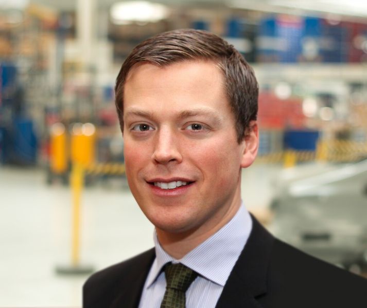 Oskar Sörensson, Geschäftsbereichsleiter Allgemeine Industrie: 