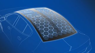 Webasto will die Reichweite von E-Autos mit dem Dach „EcoPeak“ steigern. (Bild:Webasto)