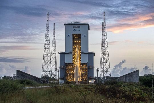 Der Weltraumbahnhof in Kourou ist einer der am besten gelegenen Startplätze der Welt.(Bild:  ArianeGroup)