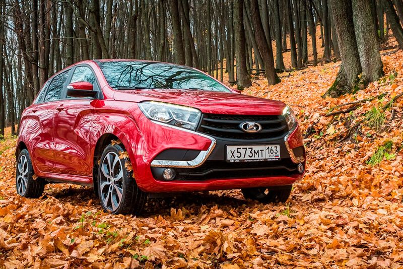 Ebenfalls ein Produkt der Modernisierung des Lada-Modellangebots ist das SUV X-Ray. Es ist wie der Vesta bereits im X-Design gezeichnet. (Bild: Avtovaz)