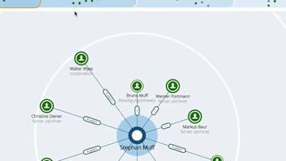 Mit dem Bürgel Manager Network findet man, ausgehend vom persönlichen Netzwerk den Weg zu Top-Entscheidern der Wirtschaft und neuen „Leads“. (Bild: Bürgel)