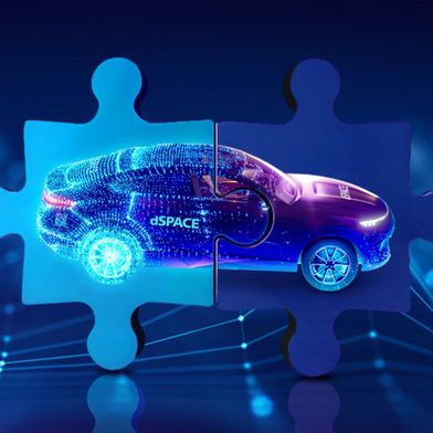 With the SIL-HIL co-simulation, D-Space introduces a solution that enables a seamless connection between software-in-the-loop (SIL) and hardware-in-the-loop (HIL) test environments. (Source: dSpace)