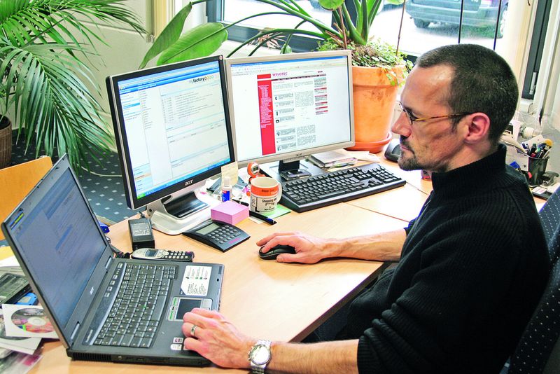 Jürgen Peters, IT-Leiter von Welotec, ist von der Software überzeugt. (Archiv: Vogel Business Media)
