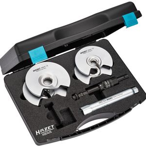 Das Set wird im praktischen Koffer ausgeliefert.(Bild:  Hazet)