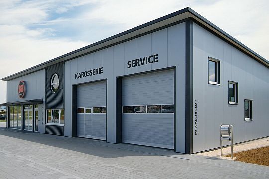 Die Stahlkonstruktion ist feuerverzinkt. (Haltec)