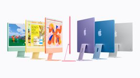 Der neue Apple iMac arbeitet wie auch das neue Macbook Pro, mit dem M6-Chip von Apple und bietet ein 24 Zoll großes 4,5K-Display. (Bild: Apple)