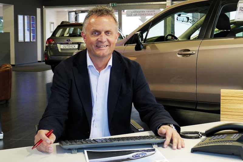 Thomas Knauber, Vorsitzender des Subaru-Händlerbeirats. (Autohaus am Kraftwerk)