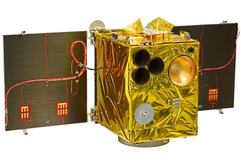 Der Kleinsatellit Flying Laptop der Universität Stuttgart (Universität Stuttgart/IRS)