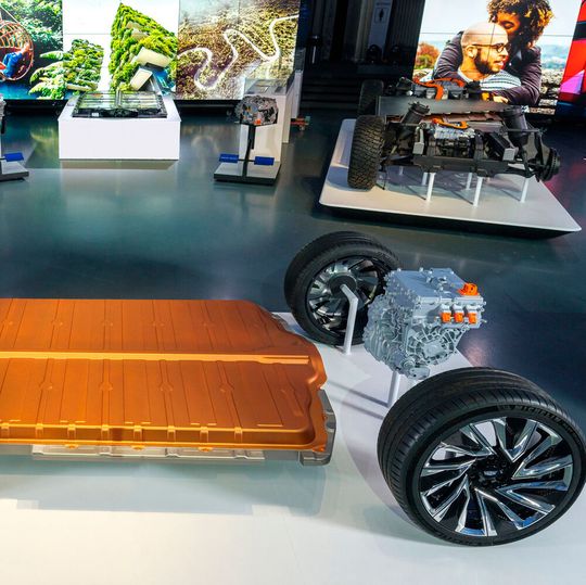 Die modulare Plattform „Ultium“ von General Motors.(Bild:  Steve Fecht/General Motors)