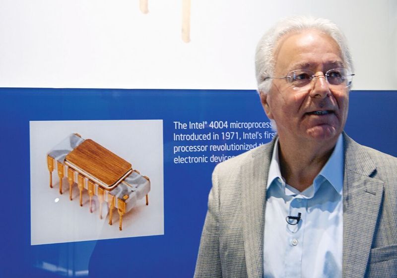 Bild 3:  Federico Faggin war einer der vier Entwickler des 4004.  (Bild: Intel)