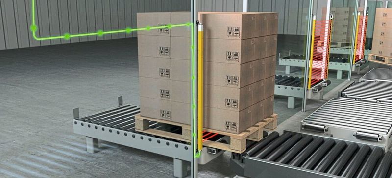 Prozessgesteuerte Zugangssicherung mit Smart Process Gating. (Leuze)