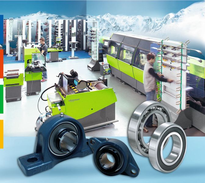 In Skiservice-Maschinen von Wintersteiger kommt Lagertechnik von Findling Wälzlager ebenso zum Einsatz wie in den Produkten der Geschäftsfelder Landmaschinen und Holzbearbeitung  (Bild: Atelier Resch - Fotostudio)