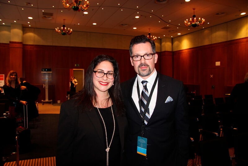 Stacey Torman, Head of Communications EMEA, Salesforce und ihr Kollege. (Bild: Vogel IT-Akademie)