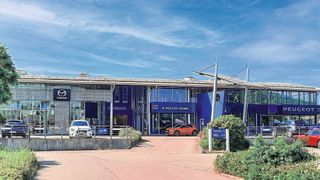 Das Autohaus Müller an seinem Standort in Trier. (Bild: Autohaus Müller)