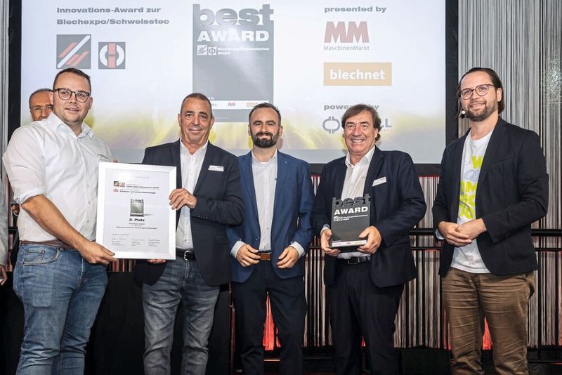 Impressionen der Verleihung des „best Award“ 2025 am ersten Messetag. (Bild: Jürgen Biniasch)