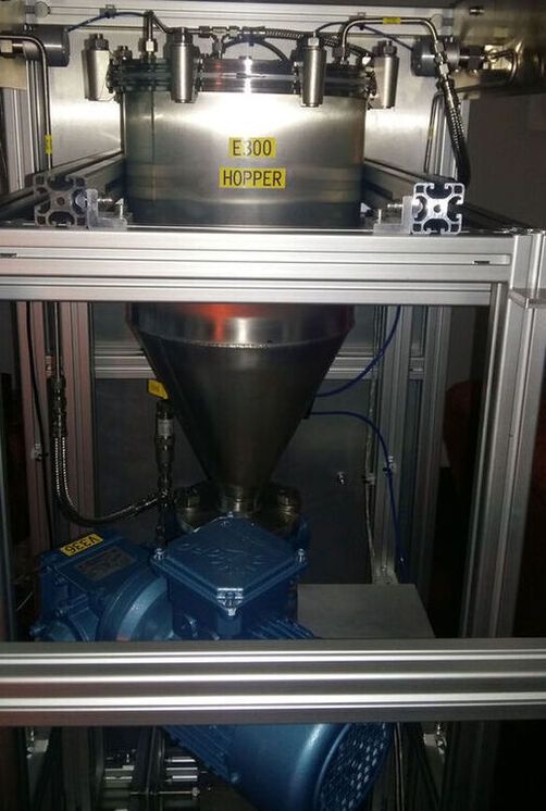 Ajax Equipment has supplied IGI Systems with a stainless-steel conical hopper with gas purge capability, as part of a prototype Sublimation System for a low-pressure chemical vapour deposition application.(Source:  Ajax Equipment)