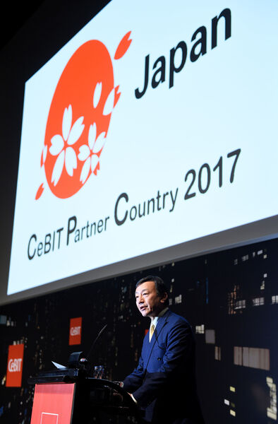 Partnerland der CeBIT ist 2017 Japan (Deutsche Messe AG)