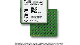 Das Quad-Band-Modul von Telit ist mit einem GSM/GPRS-Chip GE865 ausgestattet (Telit)