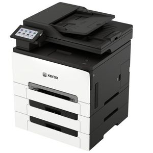 Für ein höheres Druckvolumen oder unterschiedliche Papiertypen können die Geräte auch mit zwei zusätzlichen Papierkassetten ausgerüstet werden, bleiben dabei aber immer noch relativ kompakt.(Bild:  Xerox)