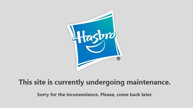 Screenshot der Webseite hasbro.com(Bild:  Vogel IT-Medien GmbH)