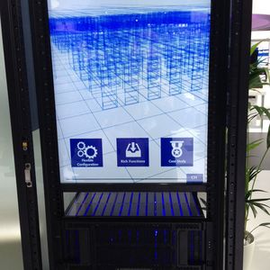 Das konvergente System Oceanstor 9000, das primär Storage-Aufgaben im Big-Data-Umfeld erledigen soll.