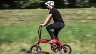 Mit einem Helm kann man das Risiko von schweren Kopfverletzungen beim Fahrradfahren verringern.  (Bild: SP-X)