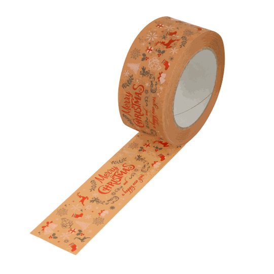 Papier-Packbänder sind eine nachhaltige Alternative zu Kunststoff-Packbändern.(Bild:  kaiserkraft)