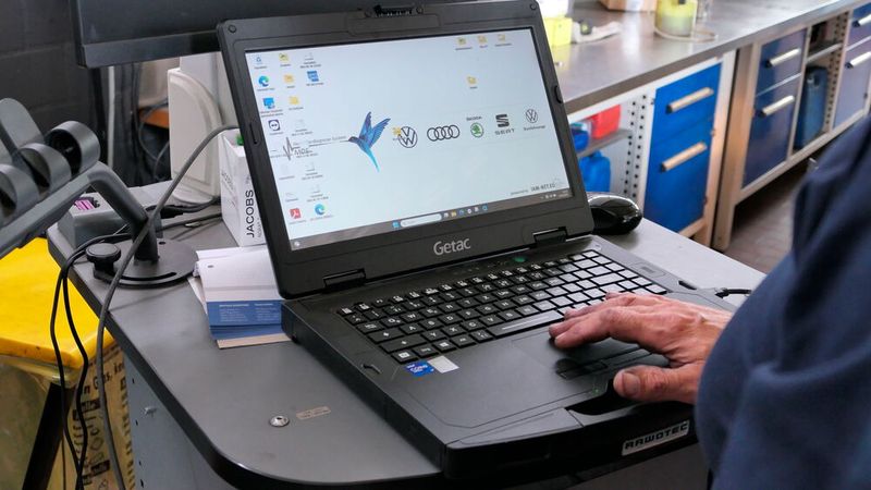 Die IT-Infrastruktur in der Werkstatt war Voraussetzung für die Anbindung an die Volkswagen-Diagnose. (Bild: Wenz - VCG)