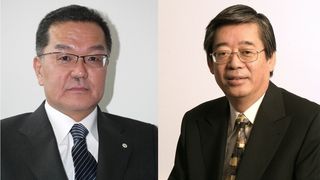 Junichiro Kitagawa (links) ist der neue Geschäftsführer von Panasonic Deutschland. Yorihisa Shiokawa (rechts) ist der neue Geschäftsführer von Panasonic Marketing Europe. (Archiv: Vogel Business Media)