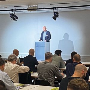 Le Séminaire d'usinage Swissmem 2026 à rassemblé une centaine de personnes au centre Beaulieu à Lausanne.(Source :  Marina Hofstetter)