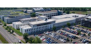 Am Sitz der Division E-Mobility in Schweinfurt ist ein neues Gebäude für die Verwaltung, die Entwicklung und den Vertrieb entstanden. Es bietet Platz für 520 Mitarbeiter. (ZF Friedrichshafen)