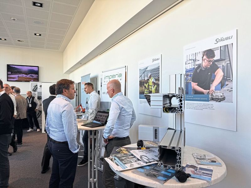 Impressionen vom swissRobotics Symposium 2025 am 5. November 2025 bei Stäubli Electrical Connectors AG in Alschwil. (Bild: Anne Richter, VCG)