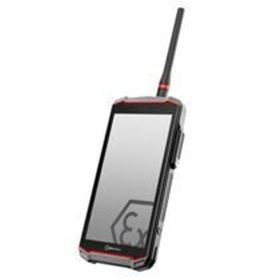 Das 5G-Smartphone IS541.1 für die Zone 1/21 unterstützt das 450-MHz-Band, um auch in kritischen Infrastrukturen zuverlässig zu kommunizieren. (Bild: i.safe Mobile)