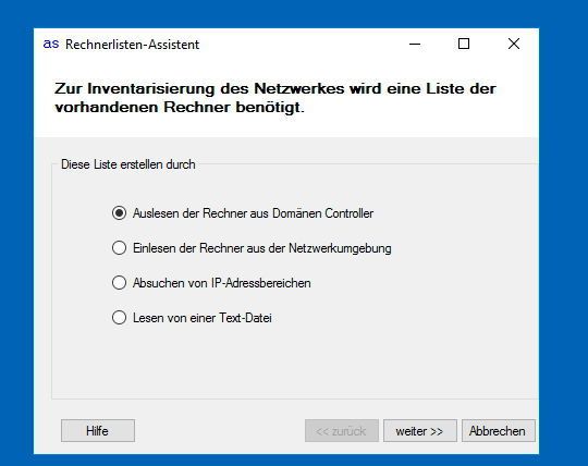 Easy Inventory steht auch als portable Version zur Verfügung. Die Inventarisierungslösung kann auch direkt Daten aus Active Directory auslesen. (Joos / AventoSoft)