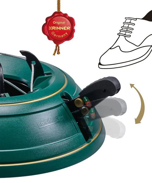 Dank Fußhebel hat man die Hände frei. (Bild: Krinner GmbH)