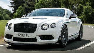 Die Vorlage des auf 300 Exemplare limitierten Continental GT3-R sollte der Rennwagen Continental GT3 sein. (Foto: Bentley Motors)