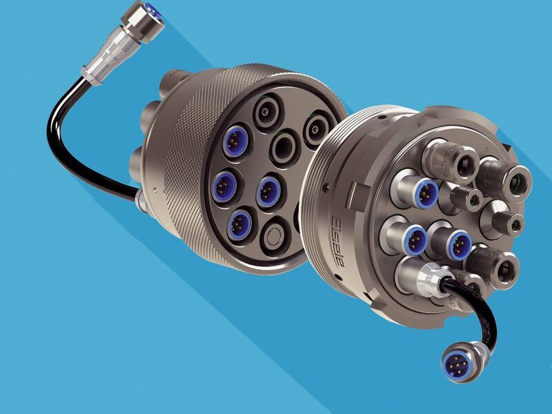 Seit Mitte 2015 setzt SHL bei pneumatisch betätigten Werkstückgreifern, die mit einem manuellen Wechselsystem ausgestattet sind, den Multiline E Baukasten von Eisele für Mehrfachkupplungen und Mehrmedienkupplungen ein. (Eisele)