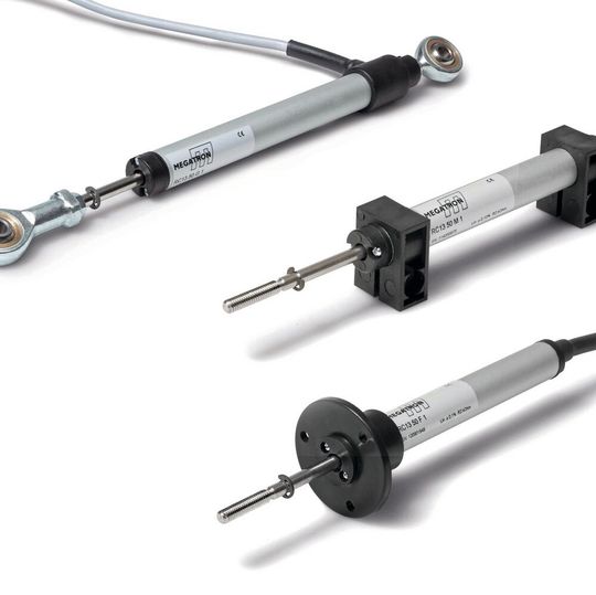 Der Wegsensor RC13 von Megatron bietet eine gute Linearität, hat eine lange Lebensdauer und eignet sich für zahlreiche Applikationen. (Bild:  Megatron Elektronik GmbH & Co. KG)