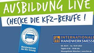 Qualifizierte Jobs im Kfz-Handwerk: Das bayerische Kfz-Gewerbe informiert Jugendliche, Eltern und Lehrer über die vielseitigen Ausbildungsmöglichkeiten. (Bild: Kfz-Gewerbe Bayern)