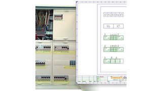 Treesoft hat seinen Schaltplan-Assistent in der aktuellen Version Treesoft Office Org 6.3 CAD-Steuerungstechnik erweitert und verbessert. (Bild: Treesoft)