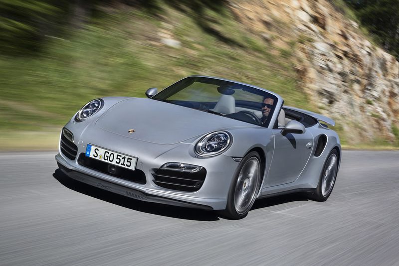 Der neue 911 Turbo Cabriolet. (Foto: Porsche)