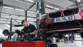 Der fränkische Servicebetrieb schaffte in diesem Jahr den zweiten Platz beim Deutschen Werkstatt-Preis von »kfz-betrieb«.  (Bild: Rehberg/VCG)