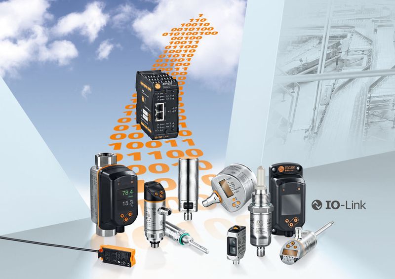 Die ifm bietet eine große Palette von IO-Link Sensoren für Predictive Maintenance. (IFM)