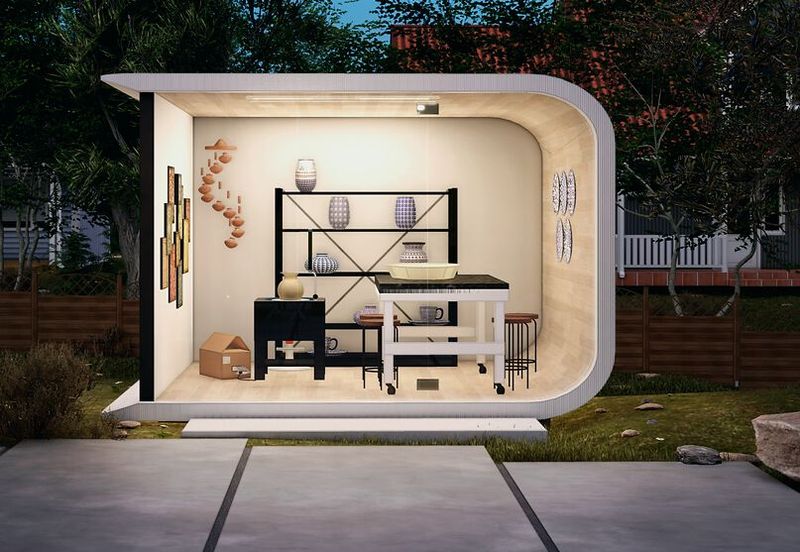 Von anderen 3D-Bauunternehmen grenzen sich die Kalifornier durch das verwendete Baumaterial ab: Das Unternehmen verwendet hauptsächlich recycelten Kunststoff. (Bild: Azure Printed Homes)