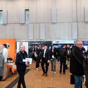 Impressionen von der Verbindungstechnikmesse Schraubtec am 16. April in der Stuttgarter Carl-Benz-Arena ...(Bild:  P. Königsreuther)