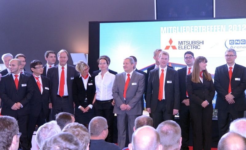 Das Organisationsteam von Mitsubishi Electric. (Michel)