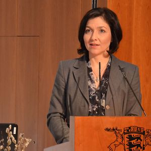 Kahterina Reiche, Parlamentarische Staatssekretärin beim Bundesminister für Verkehr und digitale Infrastruktur, erteilte einer Kaufprämie für E-Autos eine Absage.(Foto:  Michel)